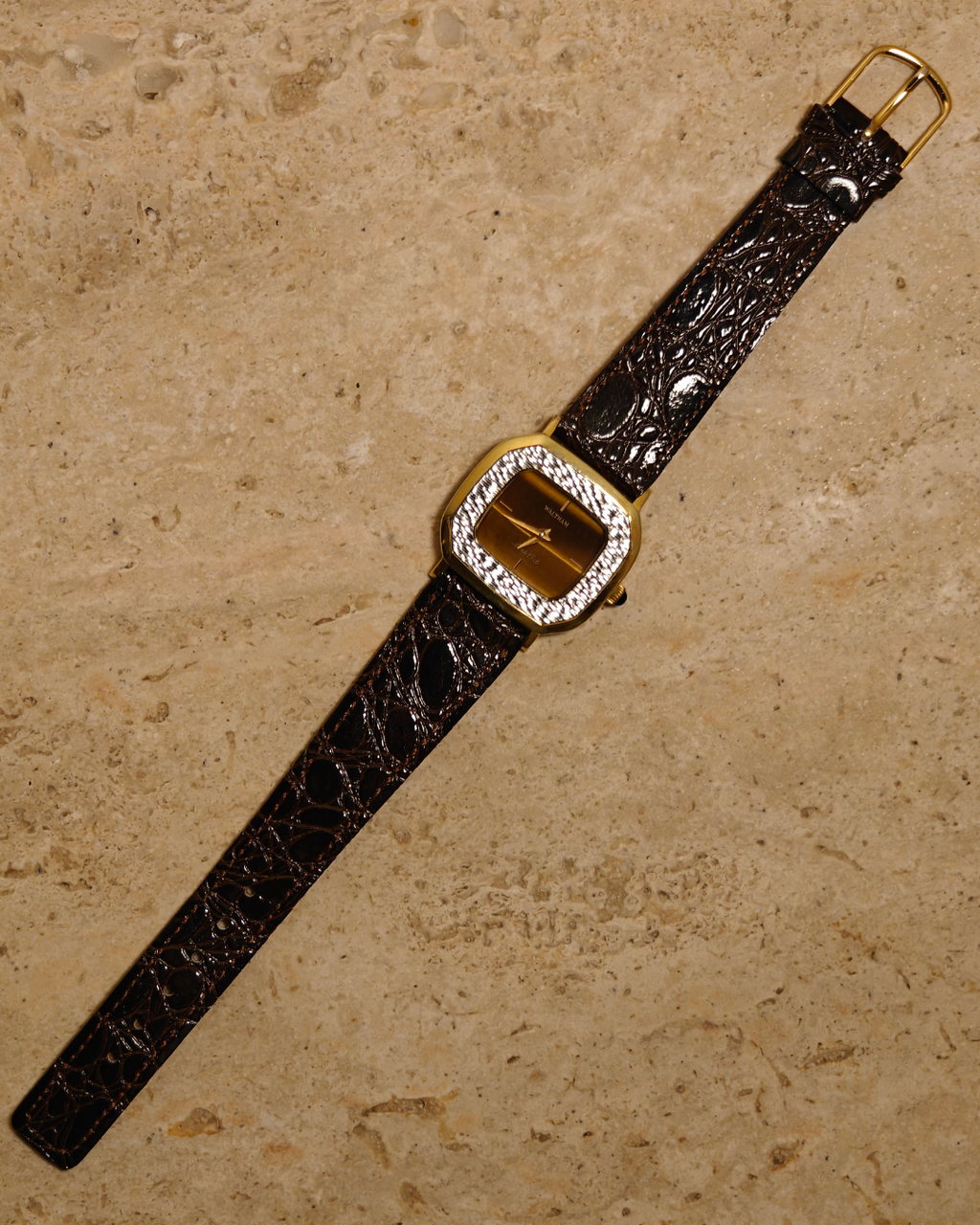 Waltham Monte Carlo Tiger Eye Dial 70s