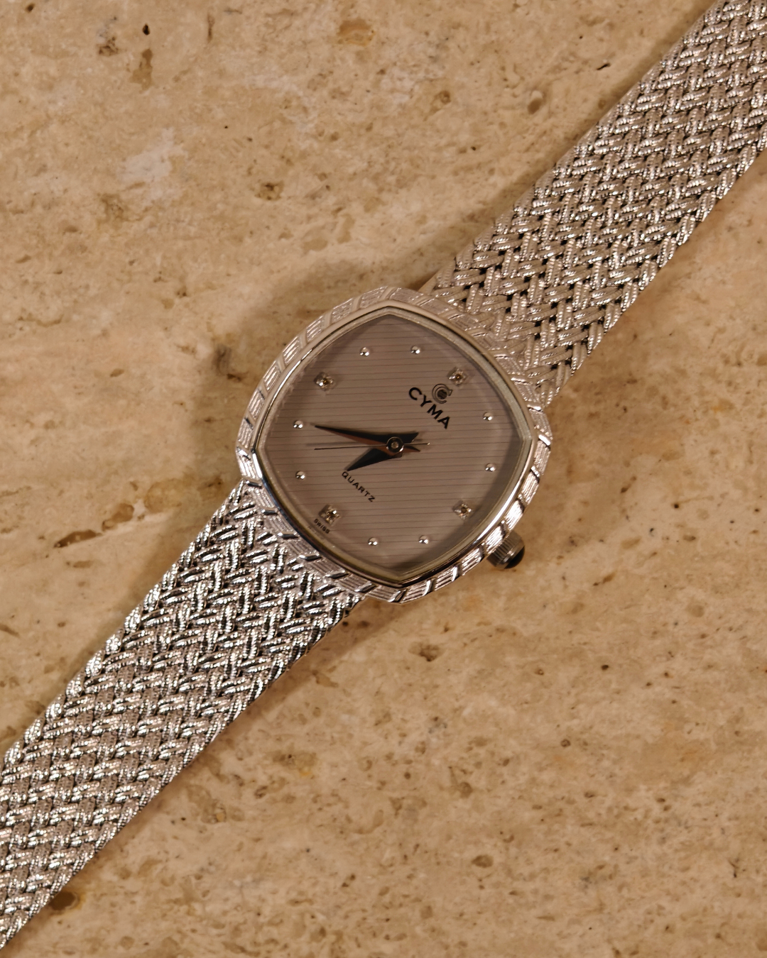 Cyma Silver stripe W