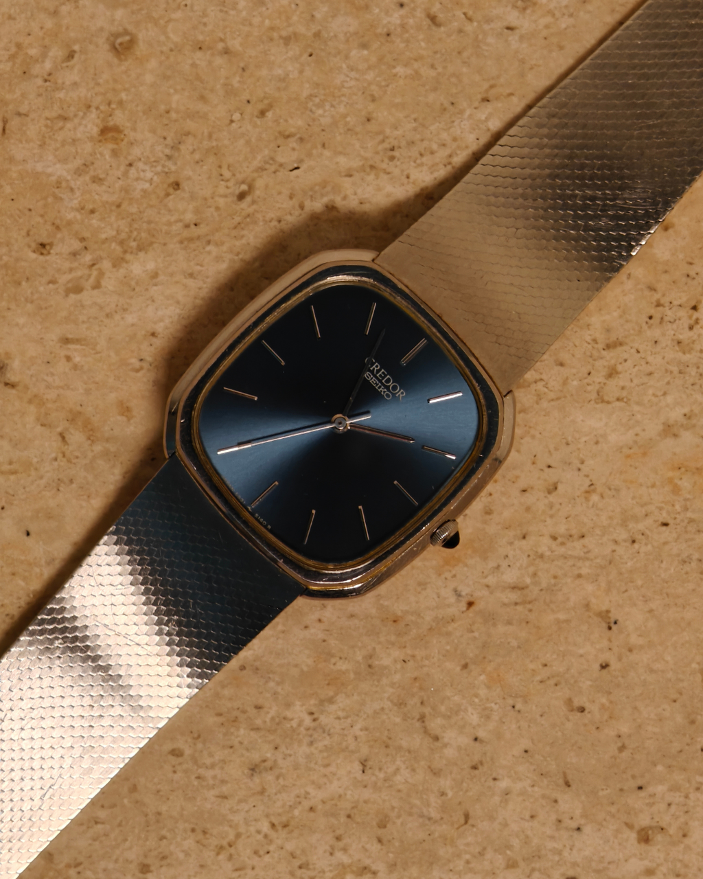 Seiko Credor Blue sunburst 79'