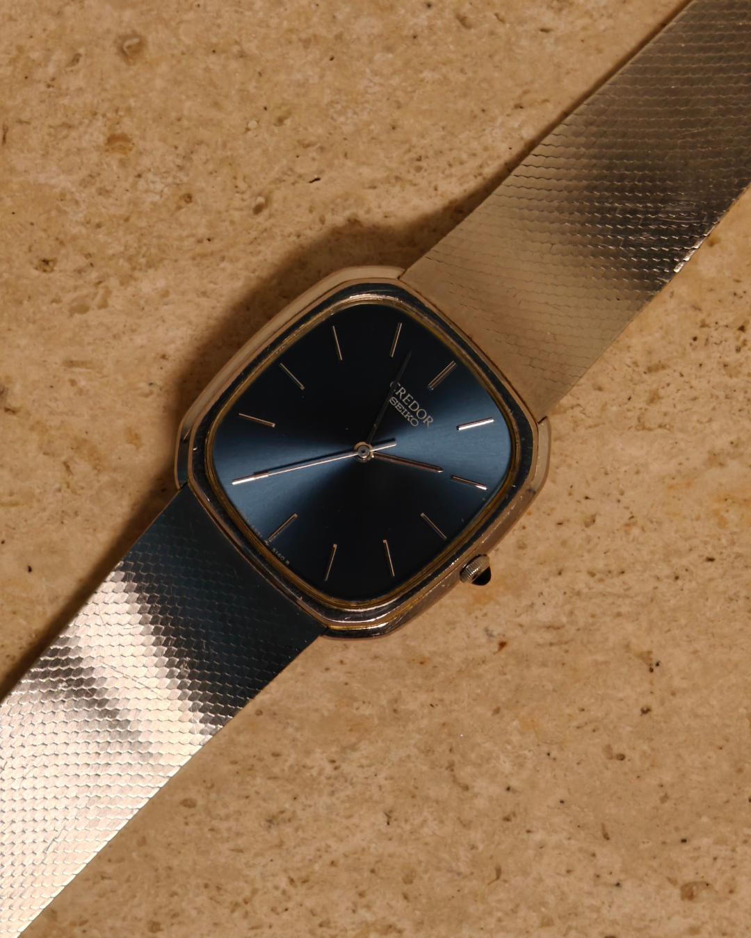 Seiko Credor Blue sunburst 79'