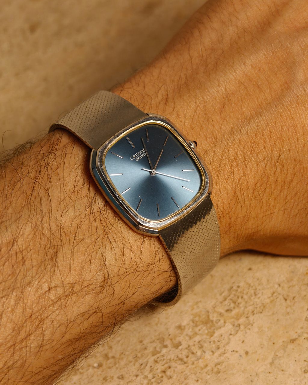 Seiko Credor Blue sunburst 79'