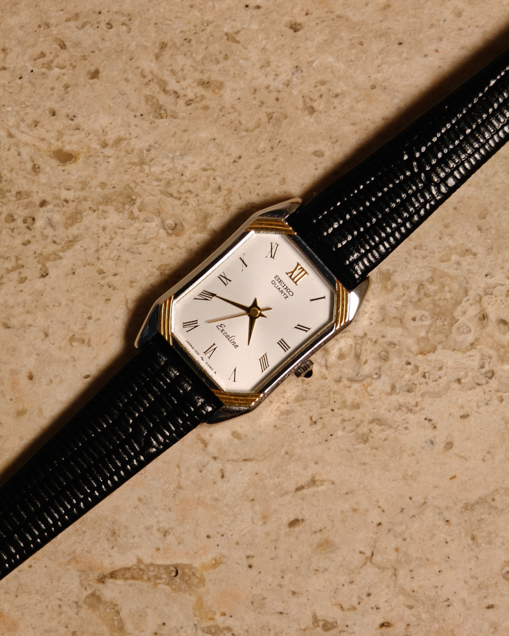 Seiko Exceline Ivory Tank