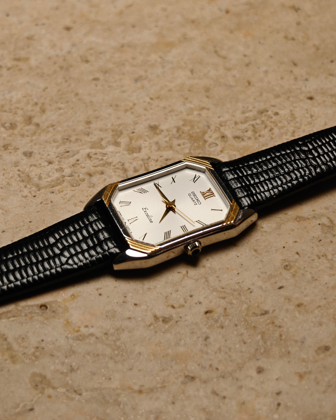 Seiko Exceline Ivory Tank